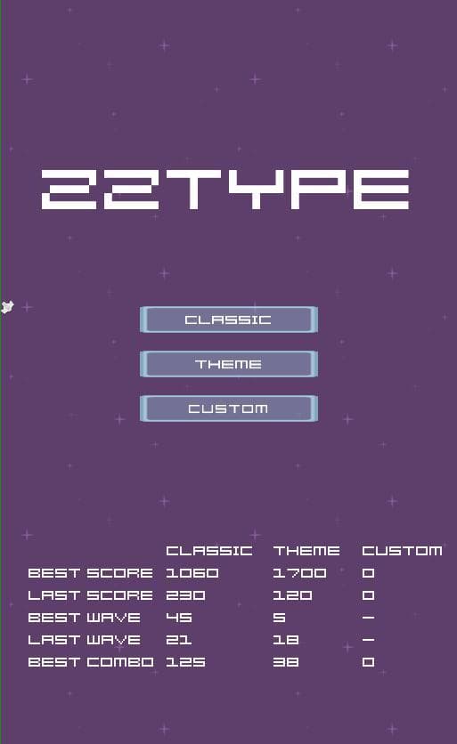 ZZType screenshot 2
