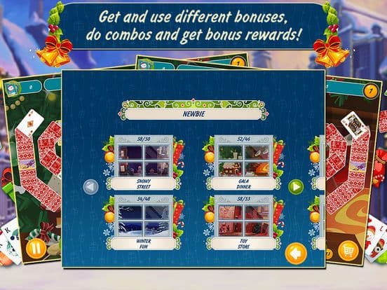 Solitaire Christmas. Match 2 Cards Free. Card Game screenshot 4