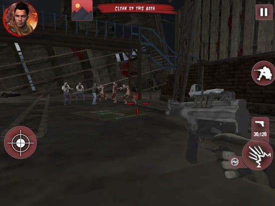 infected army vs zombie contract Hunter screenshot 3