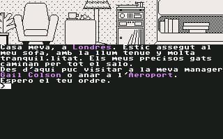 Els Smiths estan morts (CAT) [C64 & Oric] screenshot 3