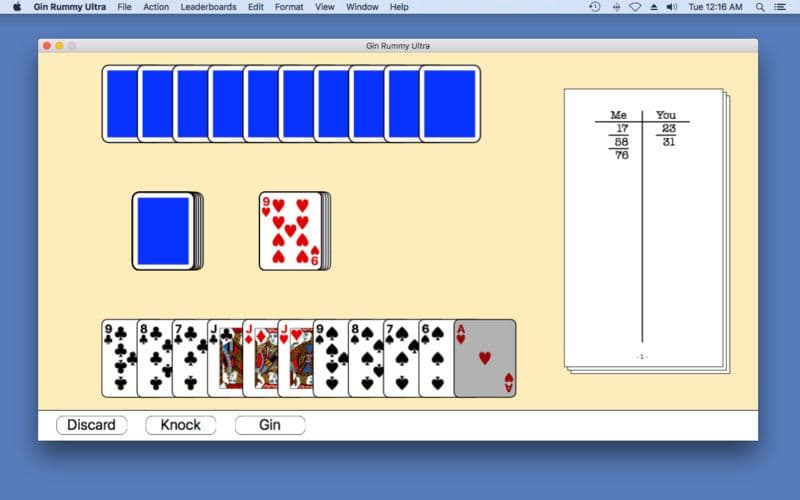 Gin Rummy Ultra