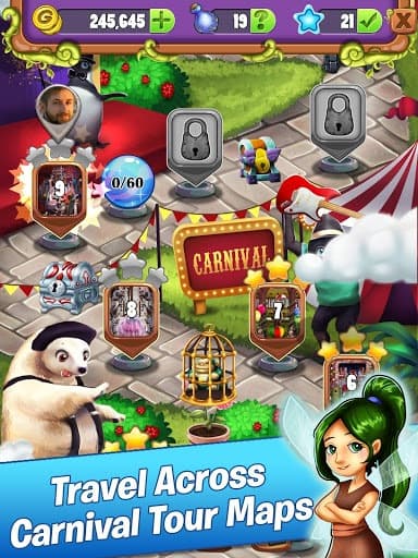 Mahjong Magic: Carnival World Tour screenshot 6