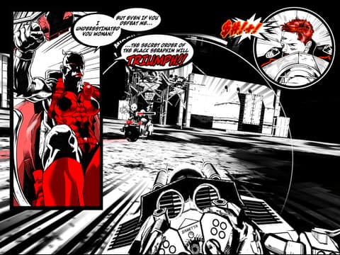 SXPD: Extreme Pursuit Force. The Comic Book Game Hybrid screenshot 5