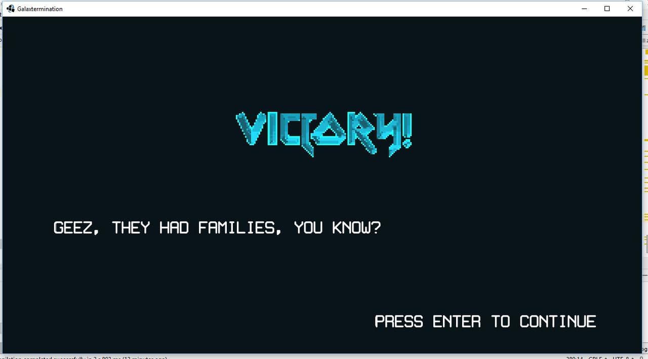 Galaxtermination screenshot 2