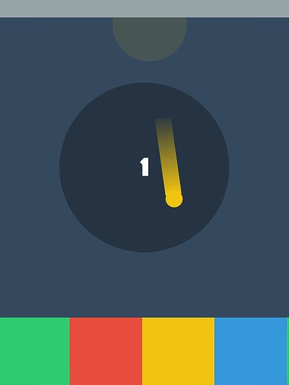Color Dot Ping Pong Switch - Impossible Pong Wheels - Happy Circle Stack Rolling screenshot 2