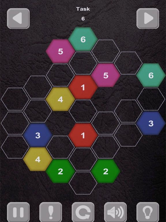 Color Lines. Hexagon screenshot 5