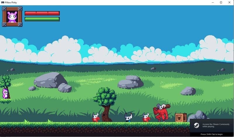 Pillow Pinky screenshot 2