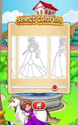 Princess Coloring Game