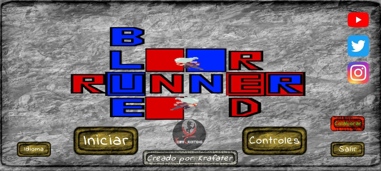 BlueRedRunner screenshot 2
