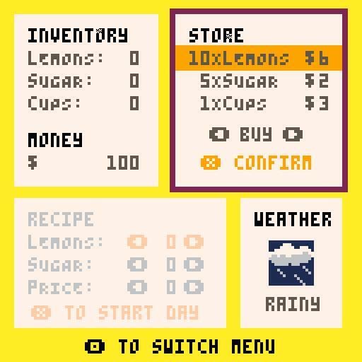 Lemonade Stand (Thoughtless Labs) screenshot 2