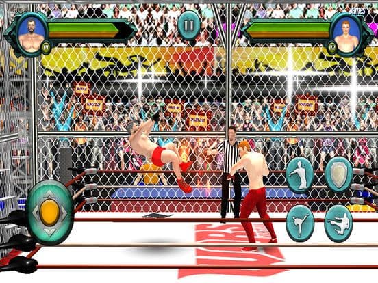 Wrestling Cage Revolution Game