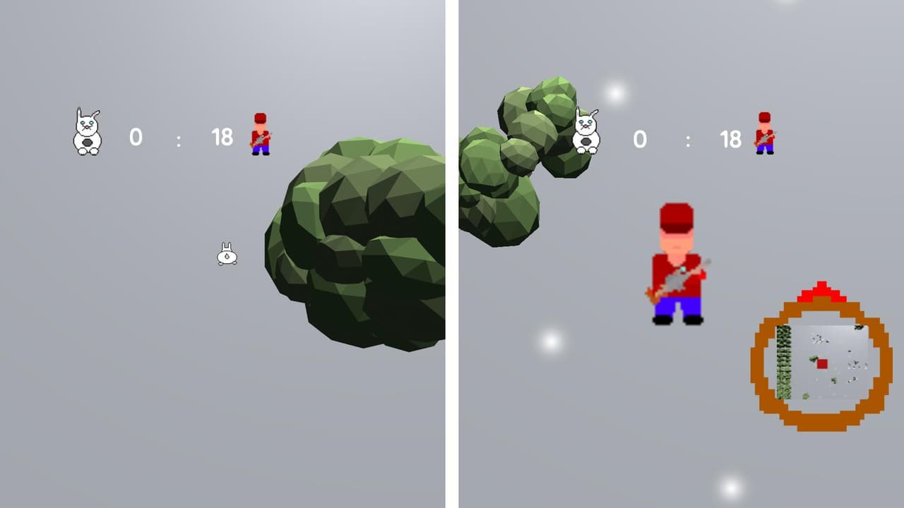 Hunter v.s Bunny screenshot 4