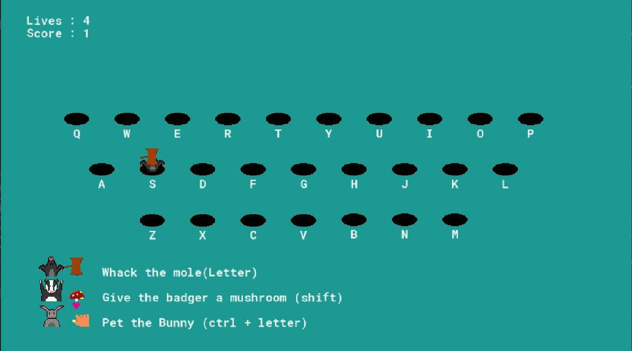 Whack (only) the mole screenshot 3