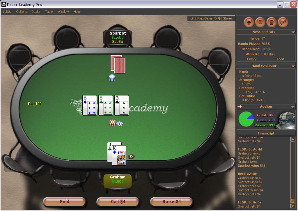 Poker Academy: Texas Holdem screenshot 6