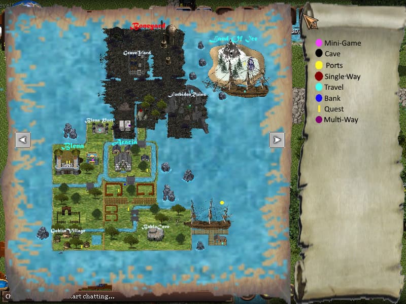 Orake 2D MMORPG screenshot 4