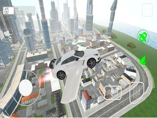 Fly-ing Sports Car Sim-ulator 3D screenshot 6