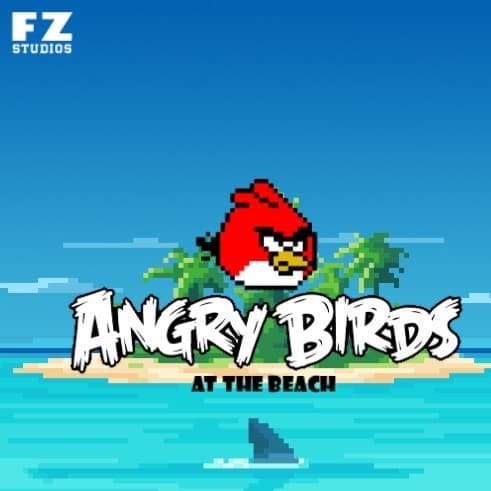 Angry Birds at The Beach