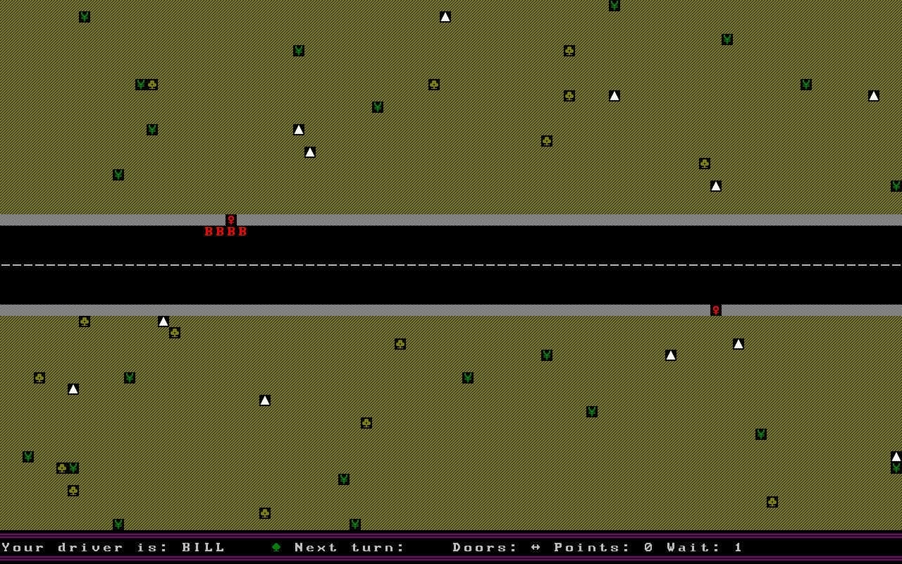 DBRL- The Desert Bus Roguelike screenshot 3