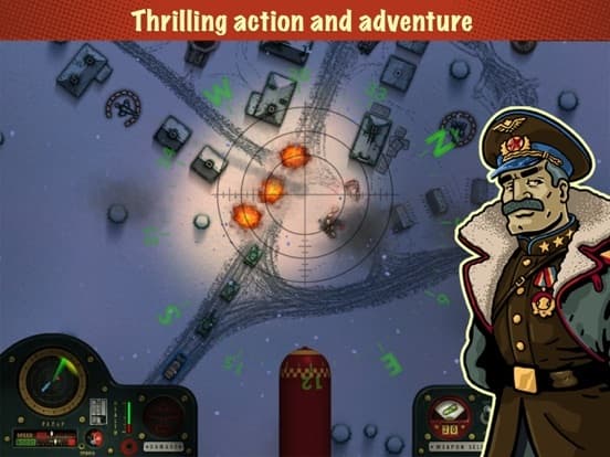 iBomber Winter Warfare screenshot 5