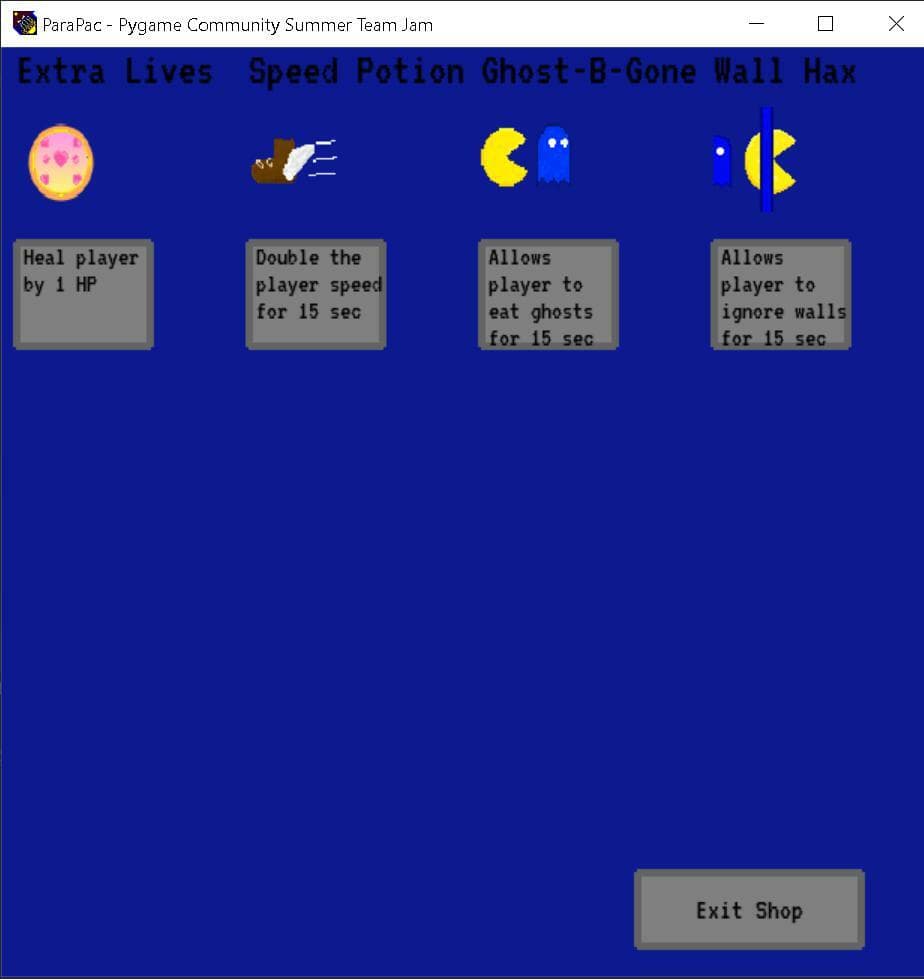ParaPac screenshot 2