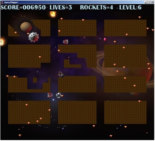 Space Digger (itch) screenshot 4