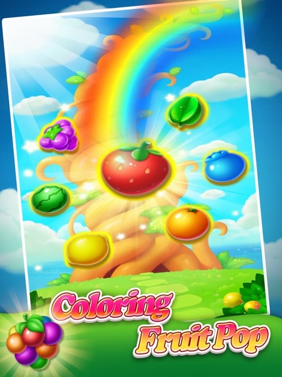 Coloring Fruit Pop screenshot 2