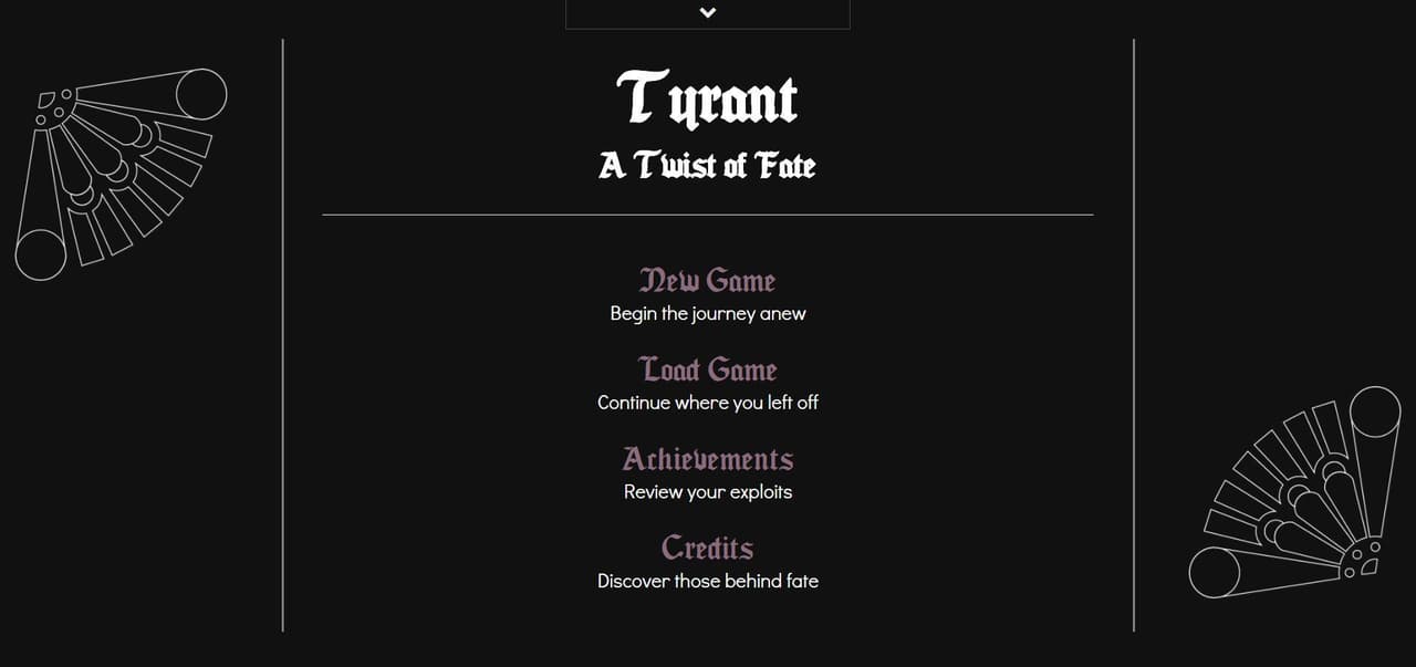 Tyrant - A Twist of Fate screenshot 2