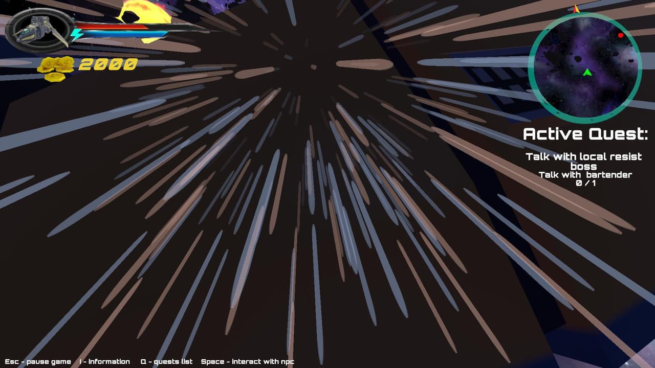 Into the void and behind