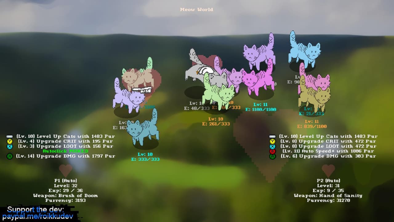 Meow World (Clicker Jam Summer 2022) screenshot 4
