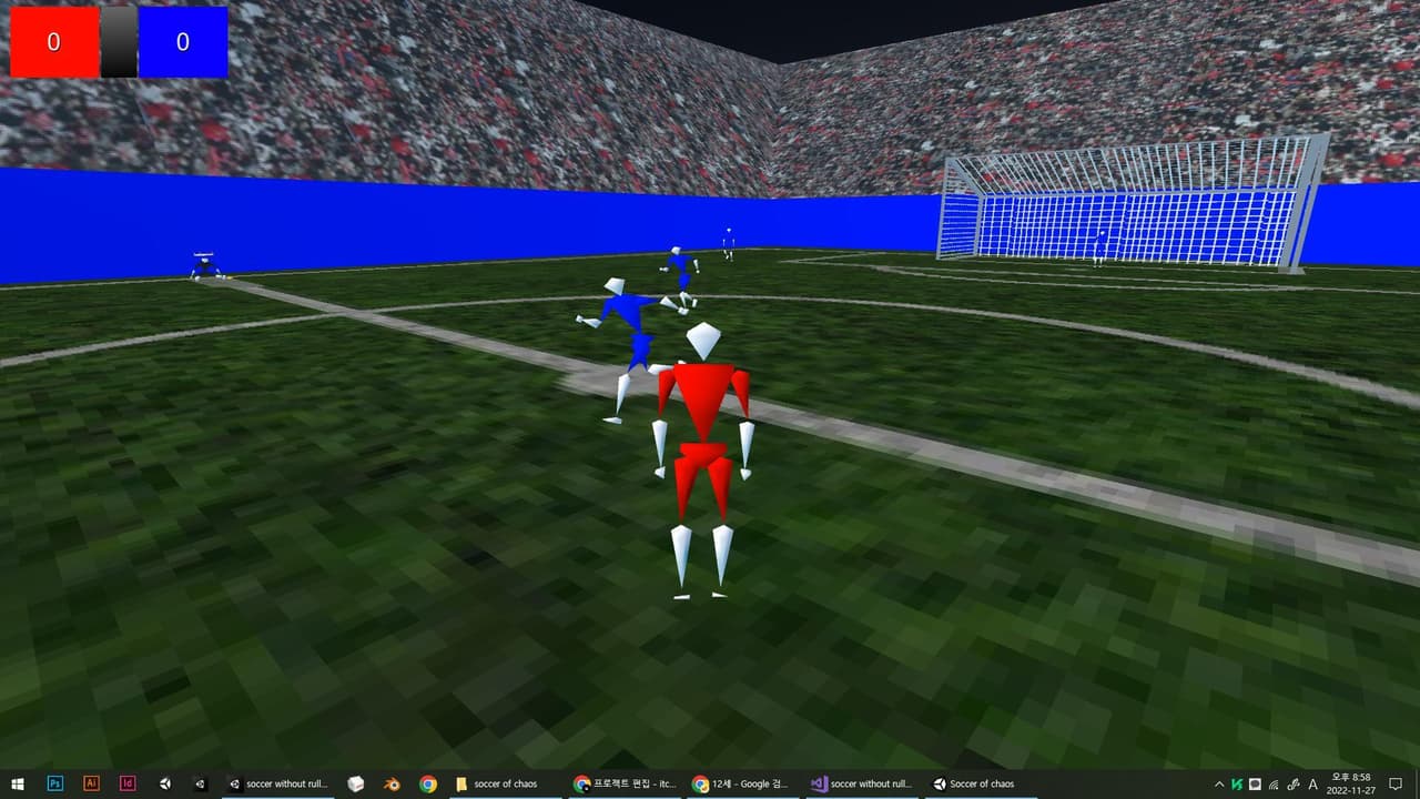 Soccer of chaos