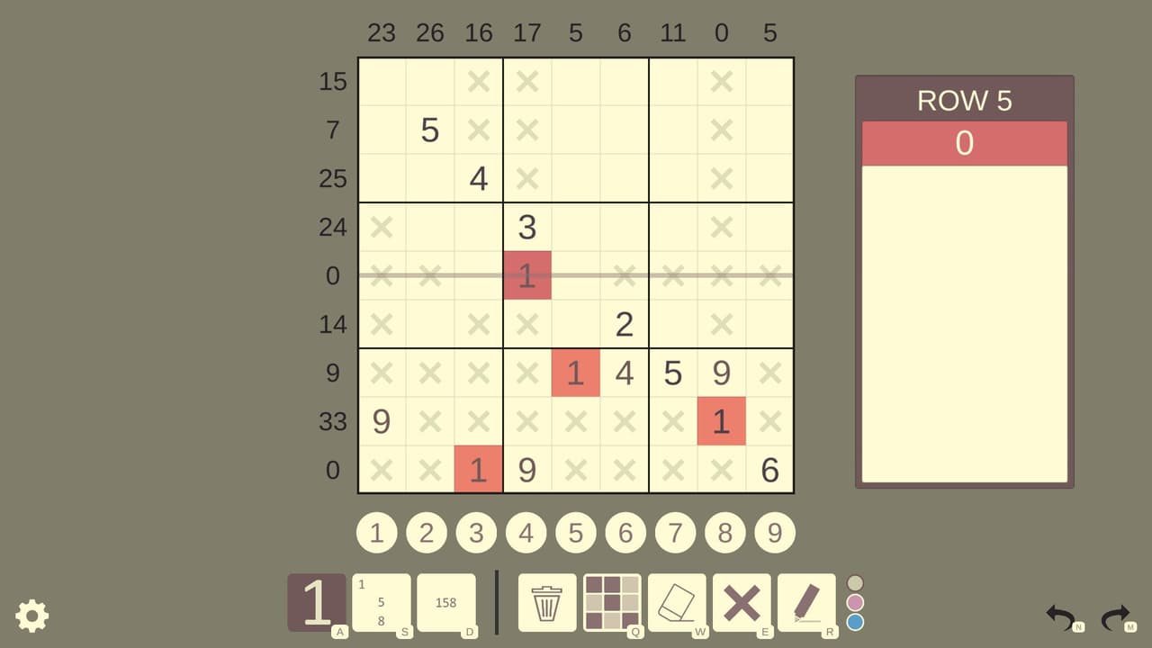 Sandwich Sudoku screenshot 5