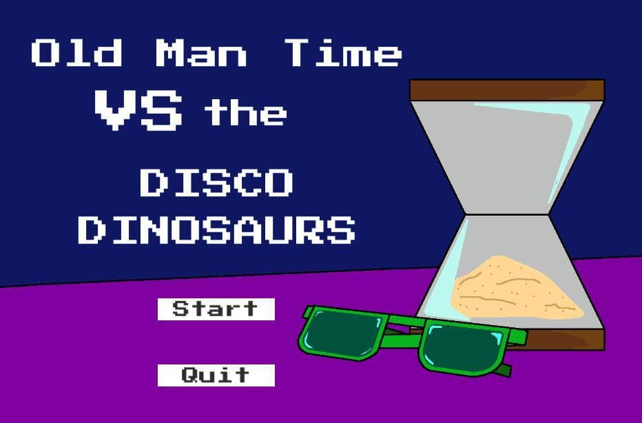 Old Man Time VS the Disco Dinosaurs