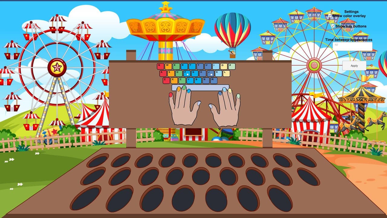 Whack-a-keyboard
