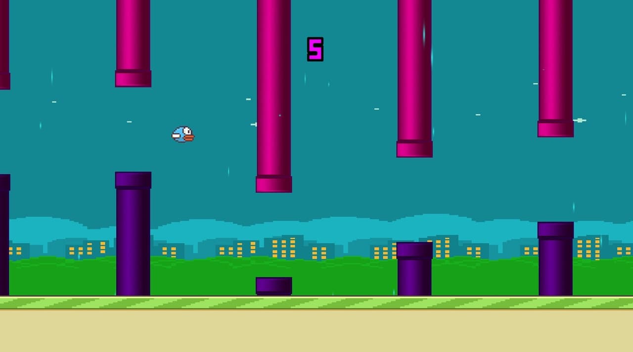 Rainy Flappy Bird screenshot 4