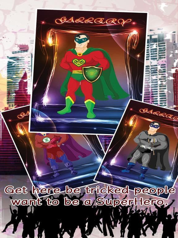 SuperHero Dress Up Create A Character Games screenshot 3