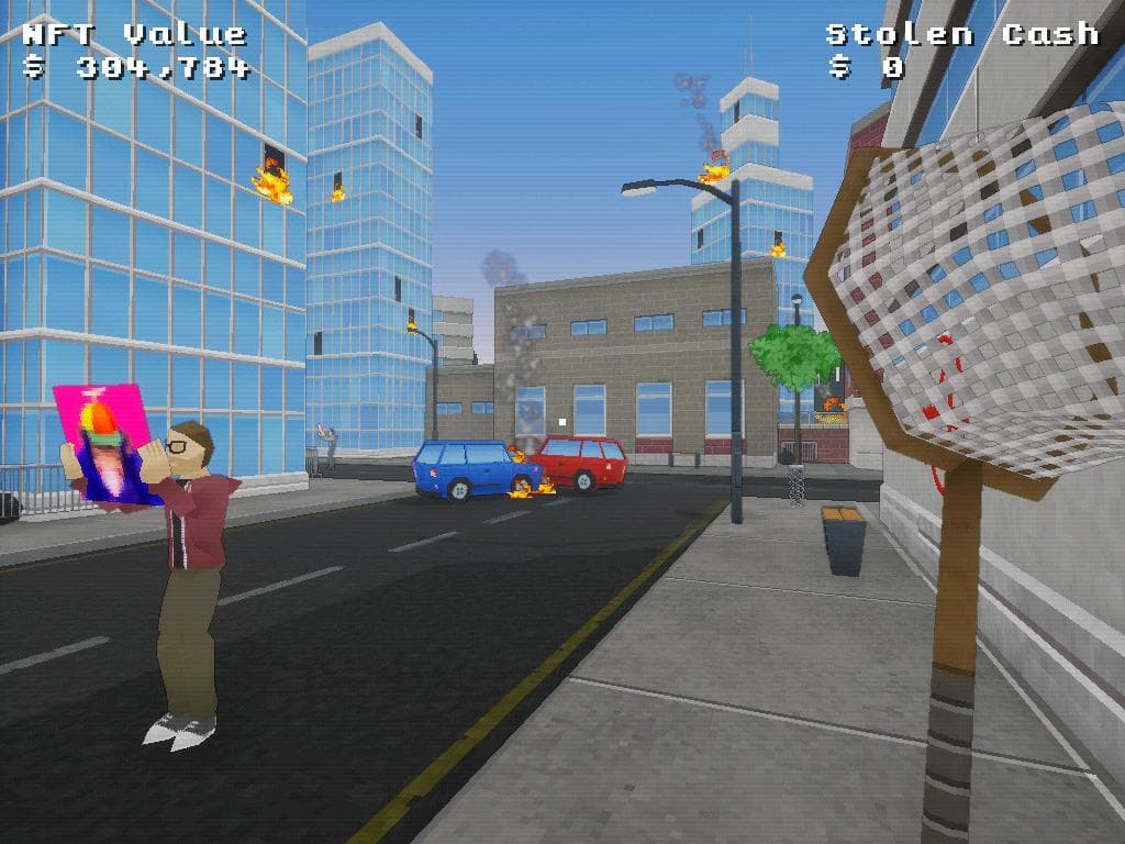 Chimp Chase: NFT Theft Simulator