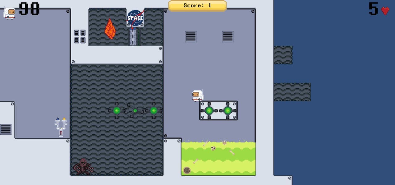 2D Platformer Tutorial Submission (David Toelle) screenshot 3