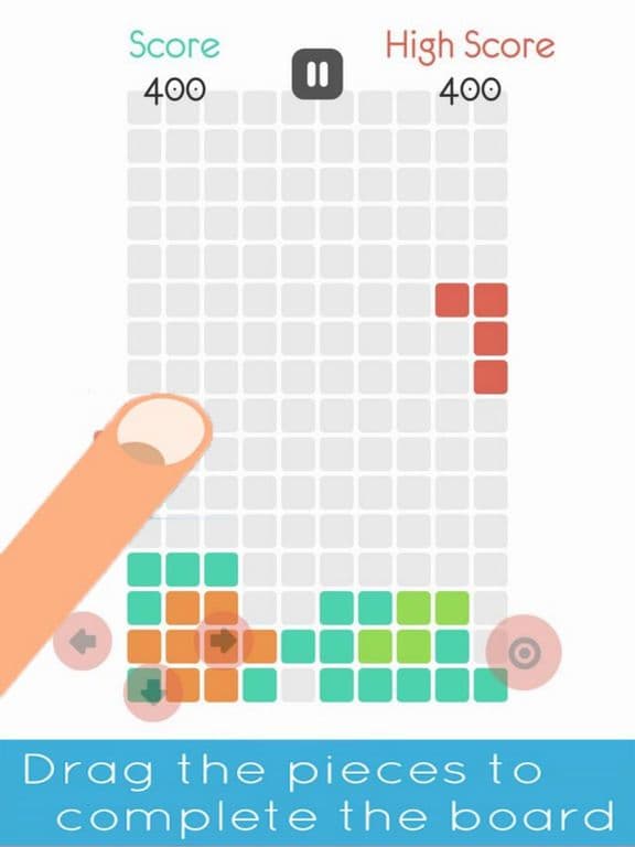 Drop Color Brick Game screenshot 2