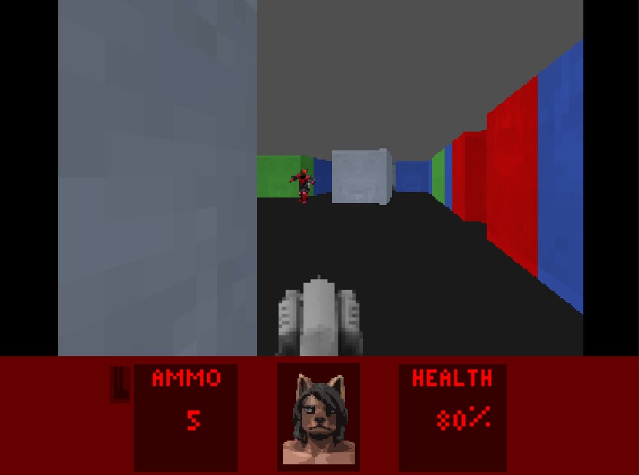 Dirk Wolffang: DOS Games Fall Jam edition screenshot 3