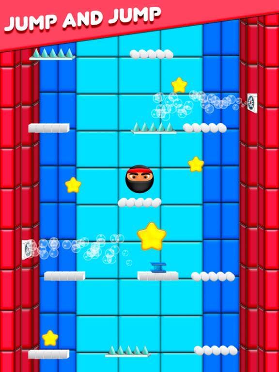 Cool Ninja Game Fun Jumping screenshot 2
