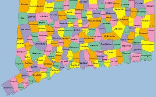 Connecticut Map Puzzle