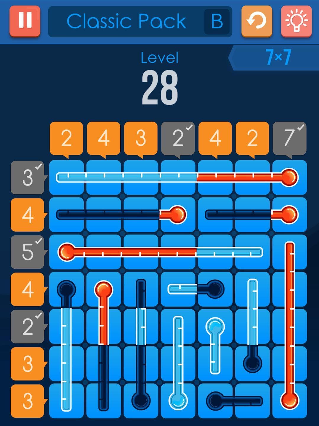 Grids of Thermometers screenshot 2