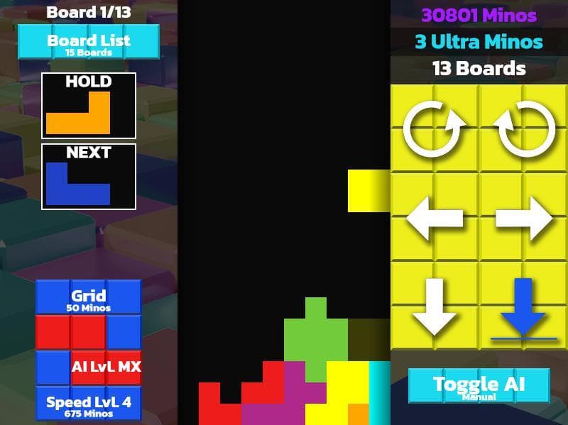 Idle Tetris (Alpha) screenshot 3