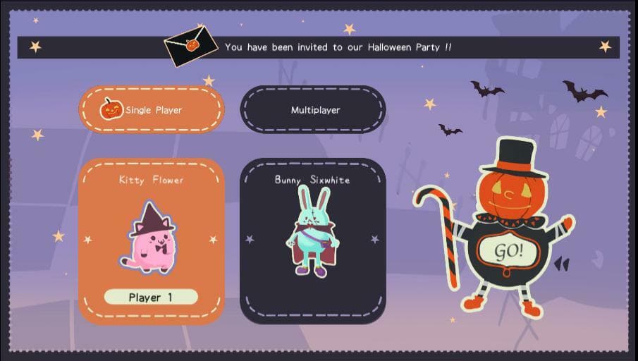 HalloweenParty (Sixwhite And Flower) screenshot 2