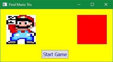 Find Mario Tris