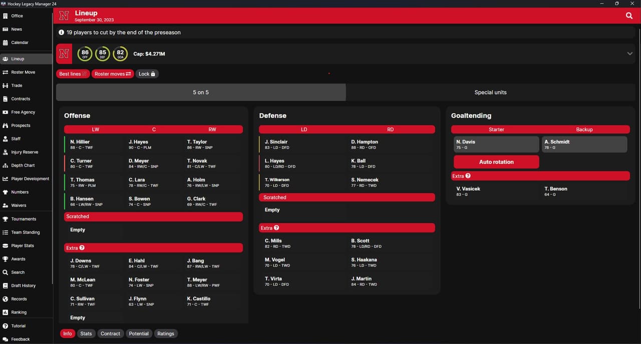 Hockey Legacy Manager 24 screenshot 3