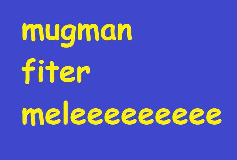 Megaman In a Nutshell Fiter Meleeeee