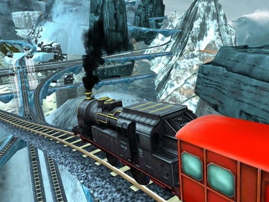 Train Simulator 3D. Uphill Driver Journey In Fun Racing Locomotive screenshot 3
