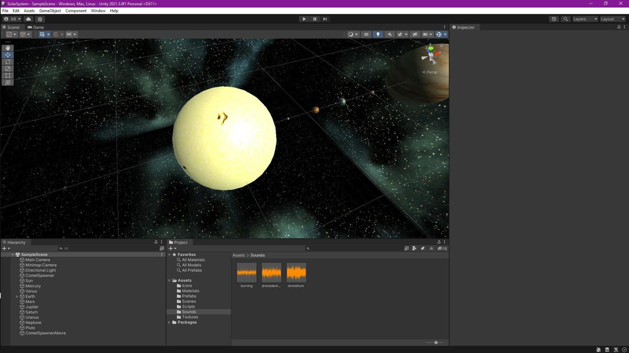 Solar System (itch) (bankerha) screenshot 3