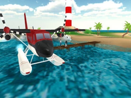 Sea-Plane: Flight Simulator 3D screenshot 4